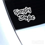 Simply Dope JDM Euro Funny Decal Sticker