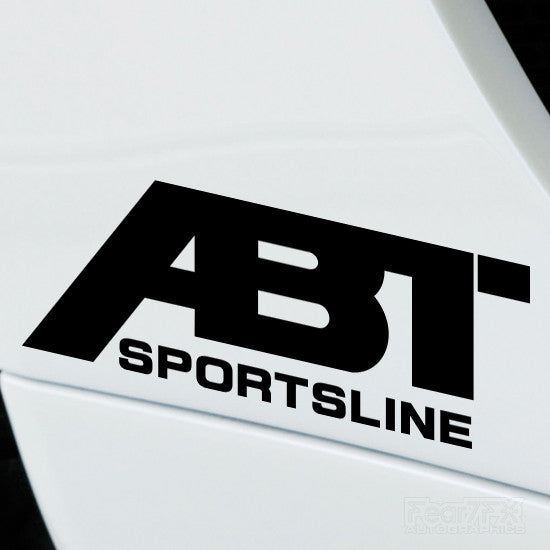 2x ABT Sportsline Performance Tuning Vinyl Decal