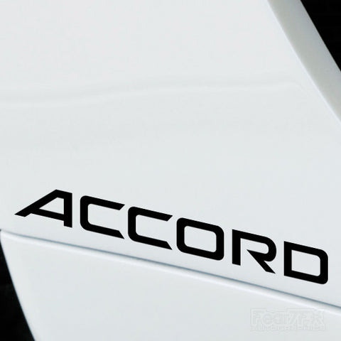 2x Accord Performance Tuning Vinyl Decal