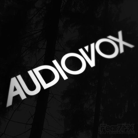 1x Audiovox Audio Vinyl Transfer Decal