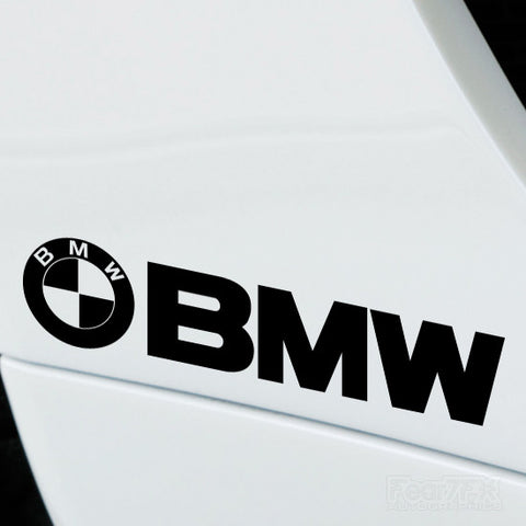 2x BMW Performance Tuning Vinyl Decal