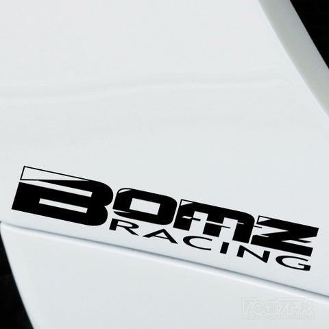 2x Bomz Racing Performance Tuning Vinyl Decal