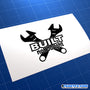 Built Not Bought JDM Car Vinyl Decal Sticker