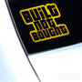 Built Not Bought! Euro JDM Decal Sticker V4