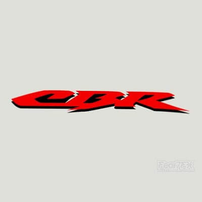 2x CBR Honda Bike Vinyl Transfer Decal