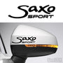 2x Saxo Sport Side Mirror Vinyl Transfer Decals