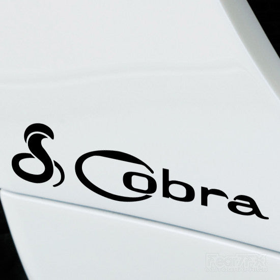 2x Cobra Performance Tuning Vinyl Decal