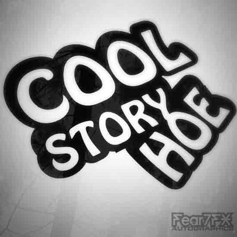Cool Story Hoe Funny Euro Decal Sticker