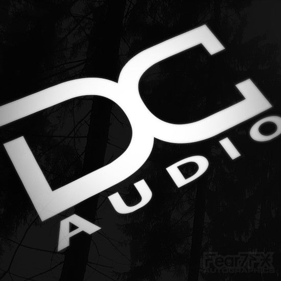 1x DC Audio Vinyl Transfer Decal