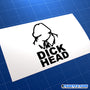 Dick Head Funny JDM Car Vinyl Decal Sticker