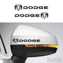 2x Dodge Side Mirror Vinyl Transfer Decals