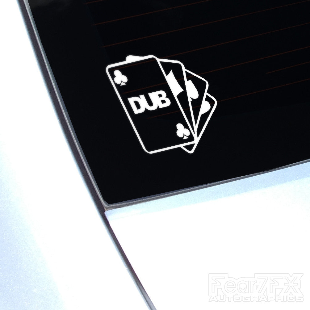 DUB Club JDM Euro Decal Sticker