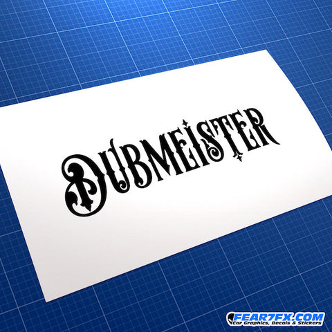 Dubmeister Dub JDM Car Vinyl Decal Sticker