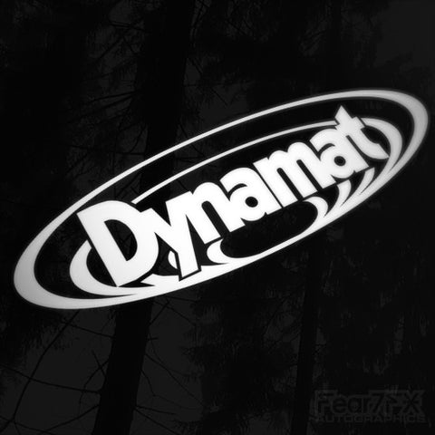 1x Dynamat Audio Vinyl Transfer Decal