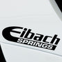 2x Eibach Springs Performance Tuning Vinyl Decal