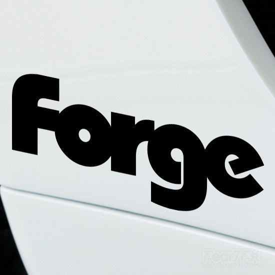 2x Forge Motorsport Performance Tuning Vinyl Decal