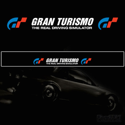 Gran Turismo Vinyl Windscreen SunStrip