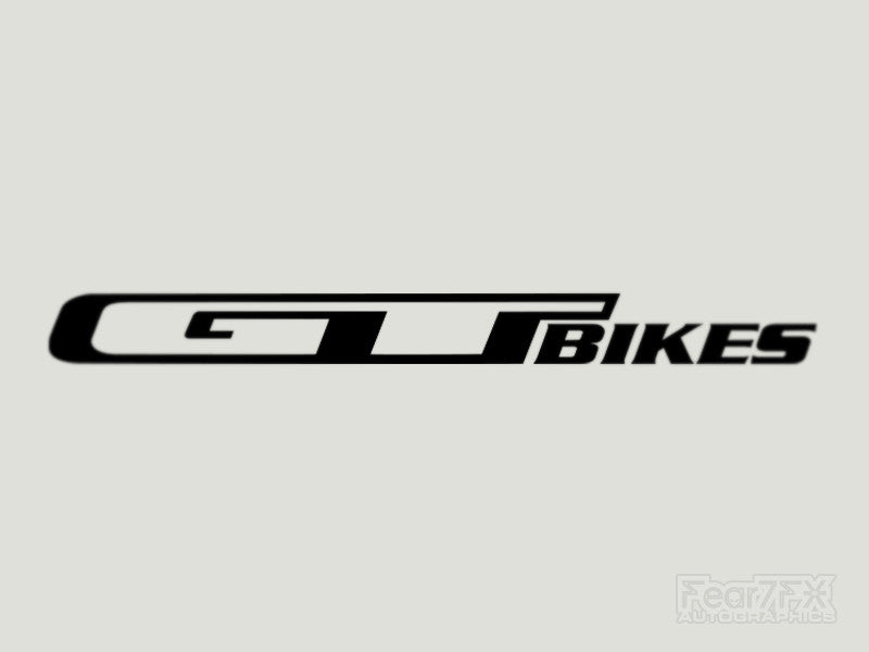 2x GT Bikes V2 Vinyl Transfer Decal