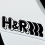 2x H&R Performance Tuning Vinyl Decal