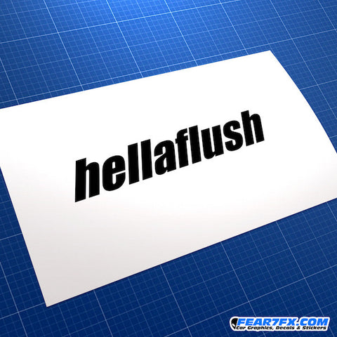 Hellaflush JDM Car Vinyl Decal Sticker