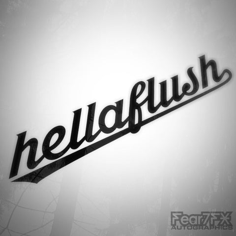 HellaFlush JDM Euro Decal Sticker V4