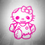 Hello Kitty Zombie Vinyl Decal Sticker