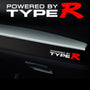 2x Type R Dashboard Powered By Vinyl Decal