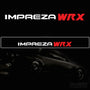 Impreza WRX Vinyl Windscreen SunStrip Any 3 Colours