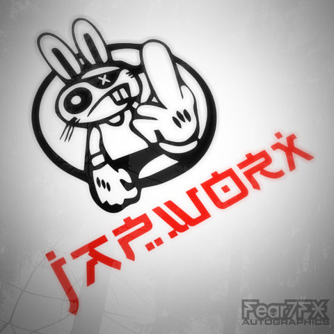JapWorx Bunny JDM Euro Decal Sticker