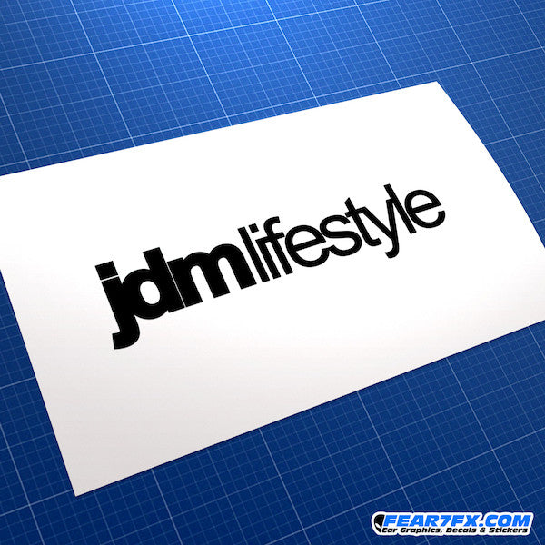 JDM Lifestyle Car Vinyl Decal Sticker