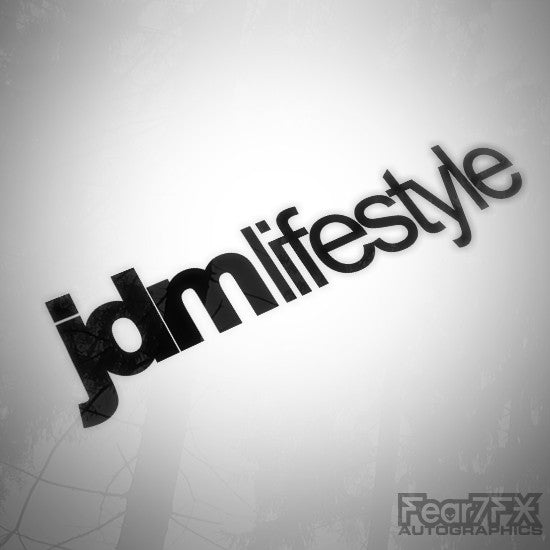 JDM Lifestyle Decal Sticker