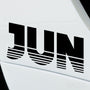 2x JUN Motorsport Performance Tuning Vinyl Decal