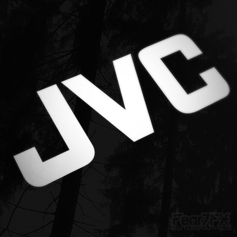 1x JVC Audio Vinyl Transfer Decal