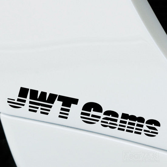 2x JWT Cams Performance Tuning Vinyl Decal