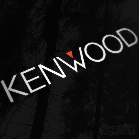 1x Kenwood Audio Vinyl Transfer Decal
