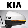 2x KIA Logo Side Mirror Vinyl Transfer Decals