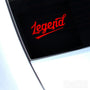 Legend Car Vinyl Decal Sticker