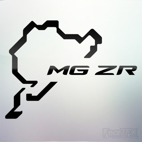 1x MGZR Nurburgring Vinyl Transfer Decal