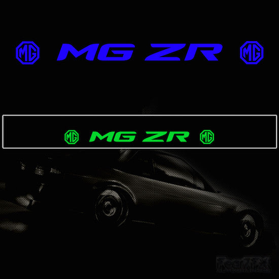 MGZR Vinyl Windscreen SunStrip Any 2 Colours