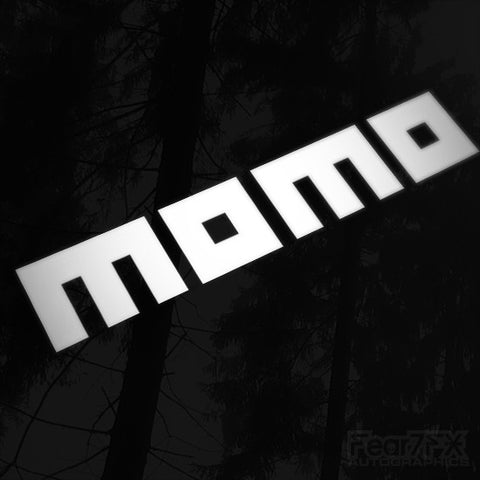 1x Momo Audio Vinyl Transfer Decal