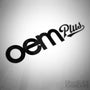 OEM Plus Euro Funny Decal Sticker