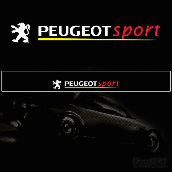 Peugeot Sport Vinyl Windscreen SunStrip