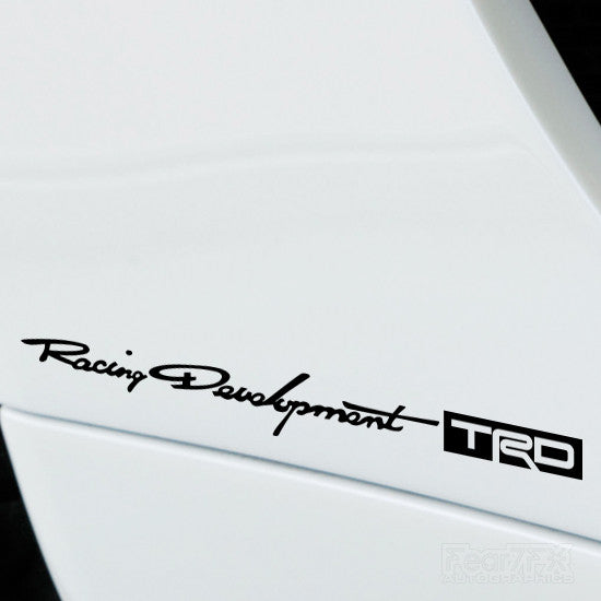2x Racing Development TRD Performance Vinyl Decal