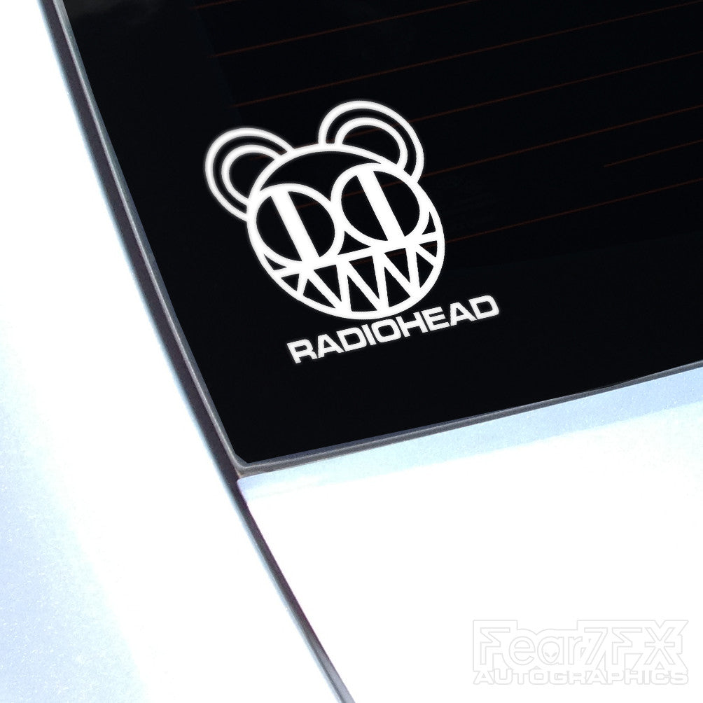 Radiohead Camper JDM Music Euro Decal Sticker