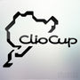 1x Renault Clio Cup Nurburgring Vinyl Transfer Decal