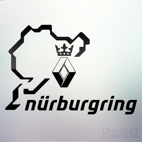 1x Renault Nurburgring Vinyl Transfer Decal