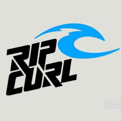 2x Rip Curl V1 Vinyl Transfer Decal