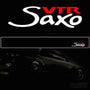 Saxo VTR V2 Vinyl Windscreen SunStrip Any 3 Colours