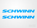 2x Schwinn Cycle Vinyl Transfer Decal