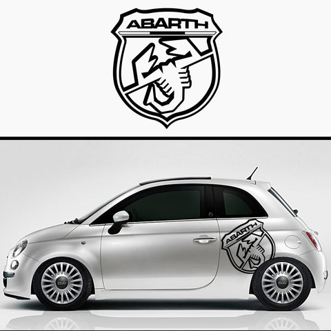 1x Fiat Abarth Custom Graphic Badge